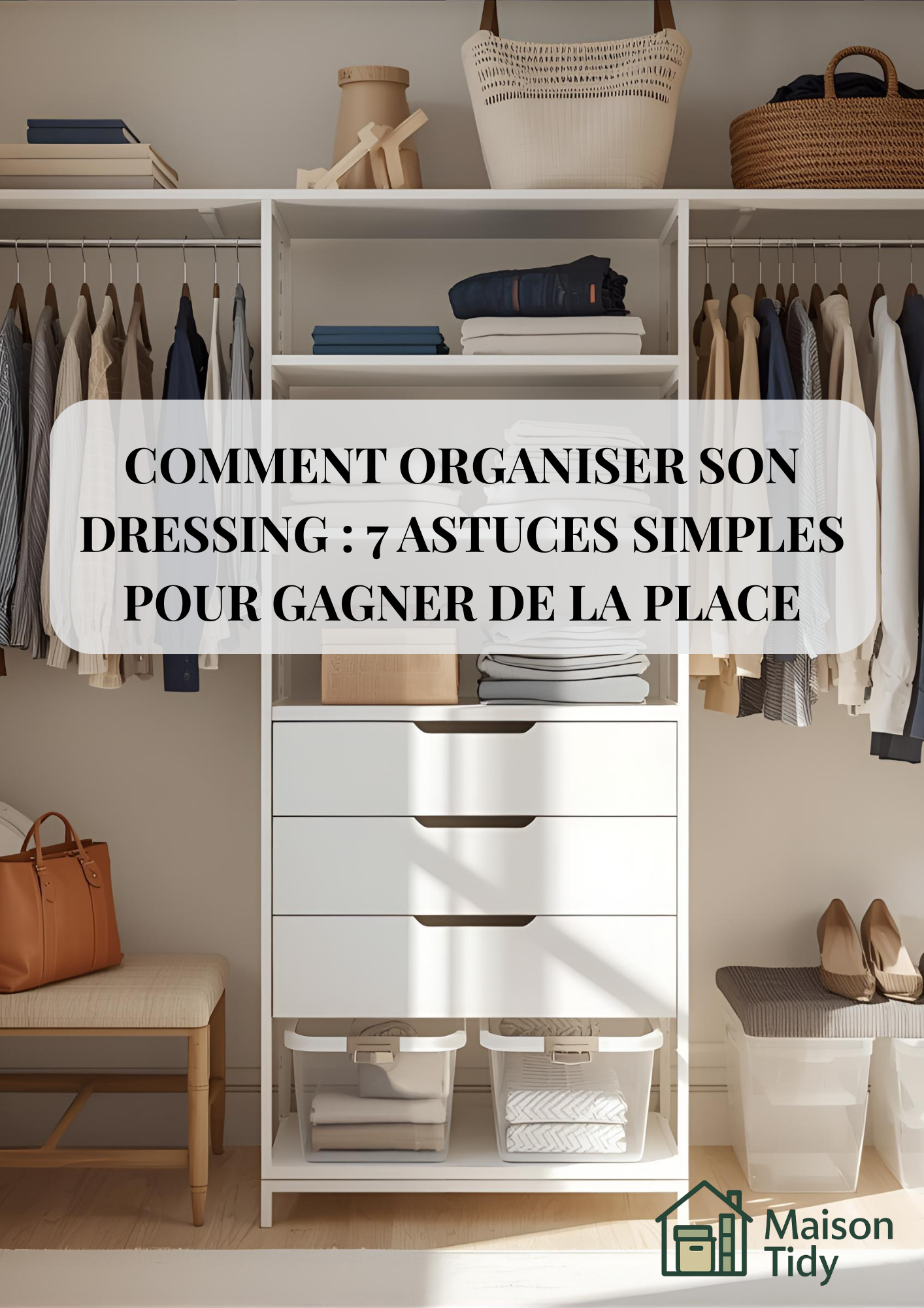 Comment organiser son dressing : 7 astuces simples pour gagner de la place