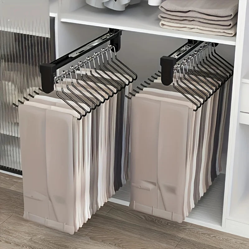 Tringle coulissante pour cintres – rangement extensible et gain de place