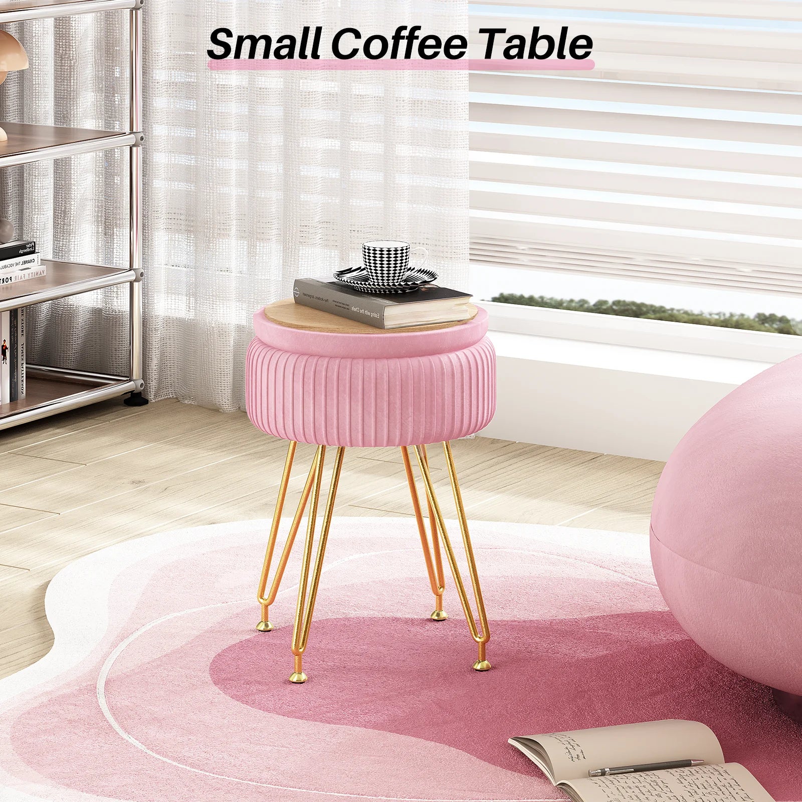 Tabouret coffre de rangement