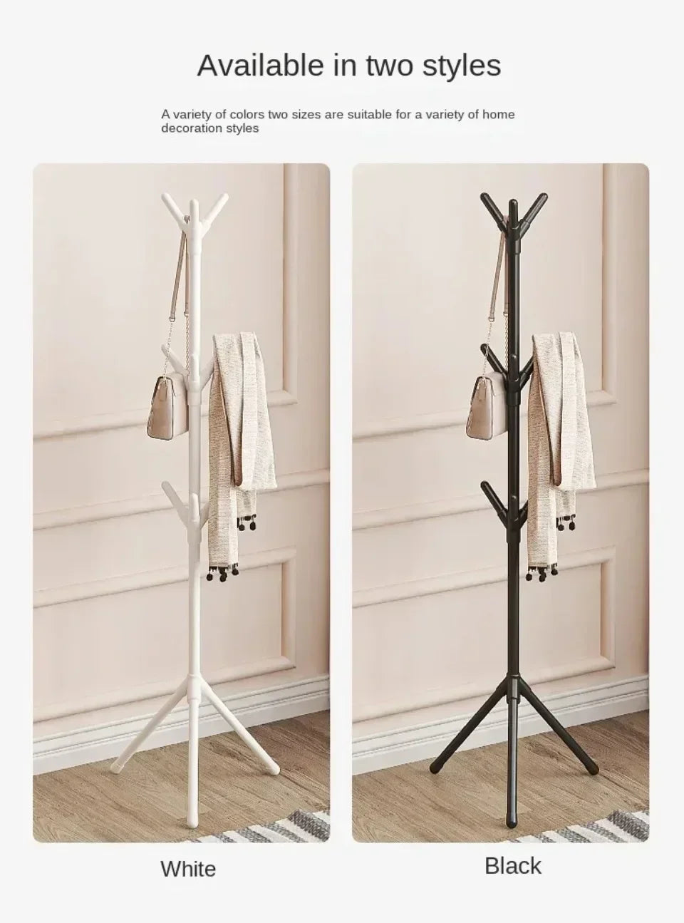 Porte-manteau sur pied