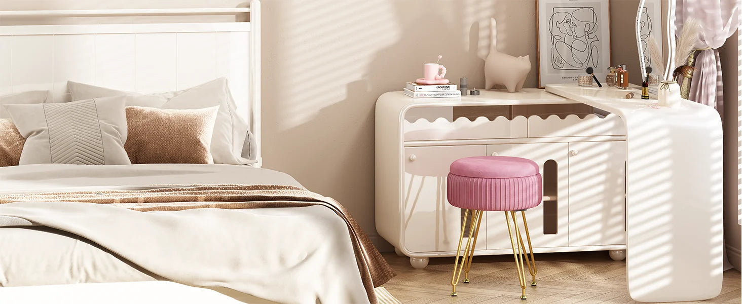 Tabouret coffre de rangement