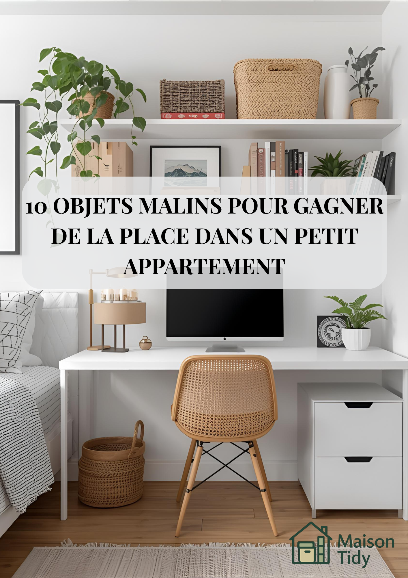 10 Objets malins pour gagner de la place dans un petit appartement