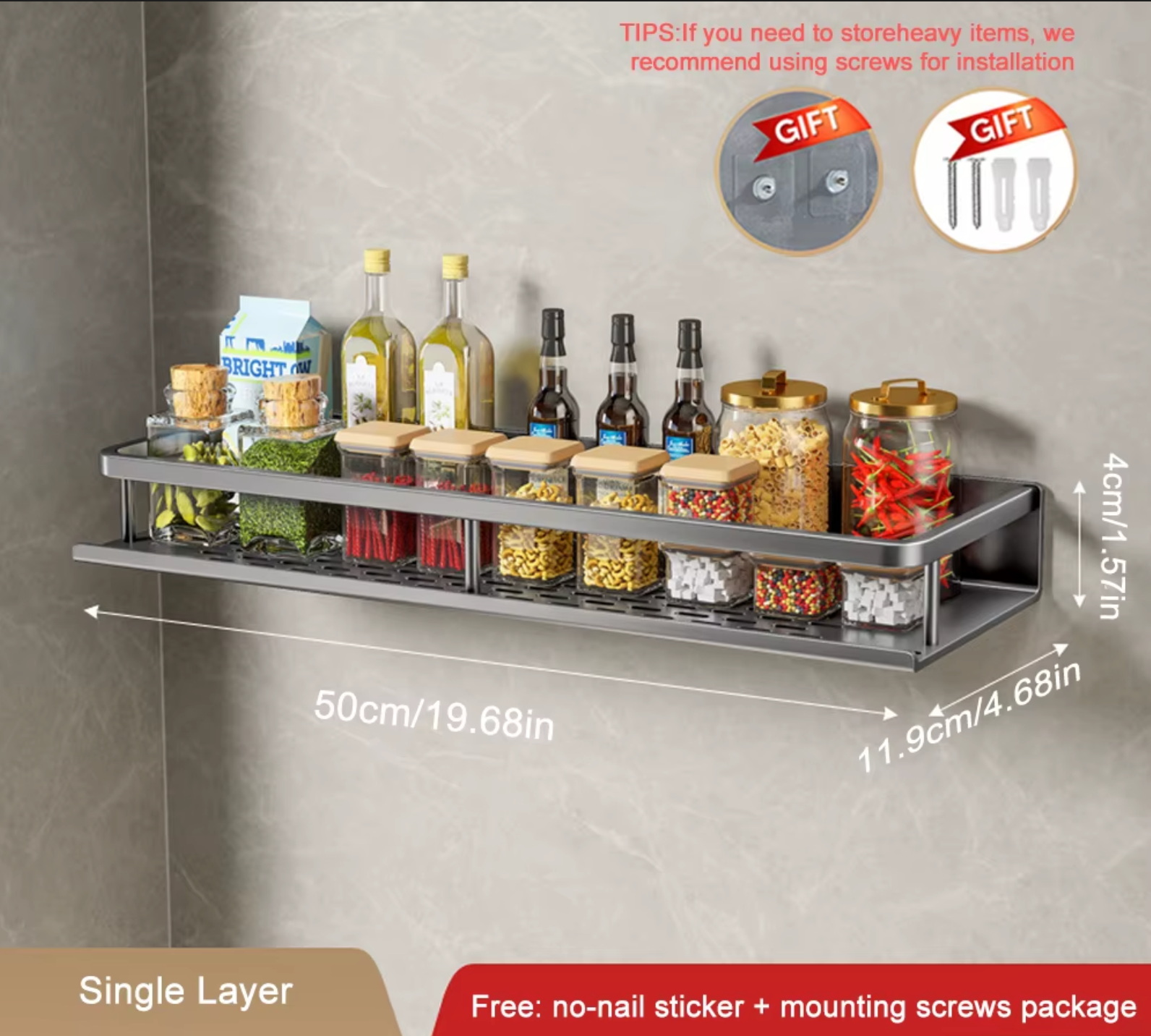 Étagère de rangement cuisine