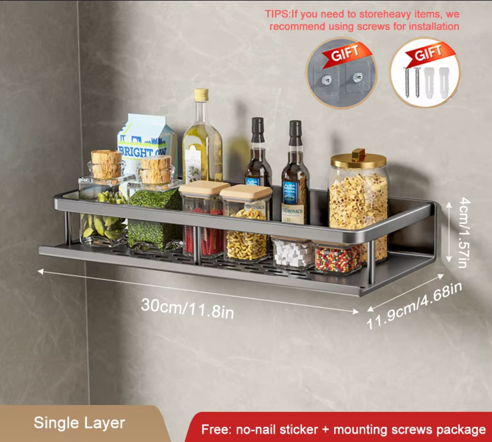Étagère de rangement cuisine