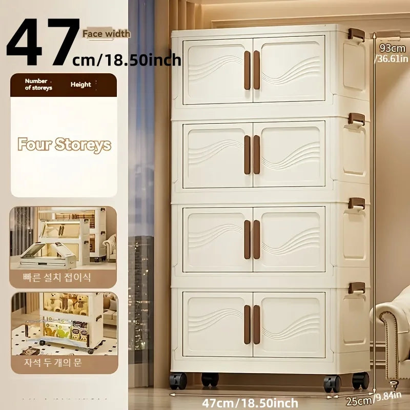 Meuble de rangement pliable