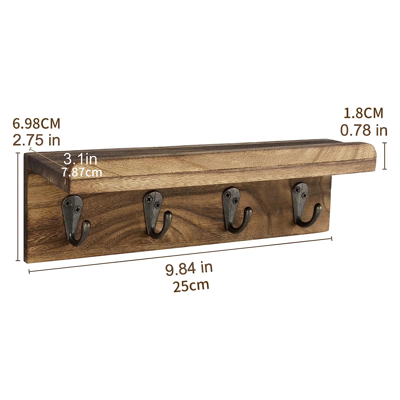 Porte-clés en bois