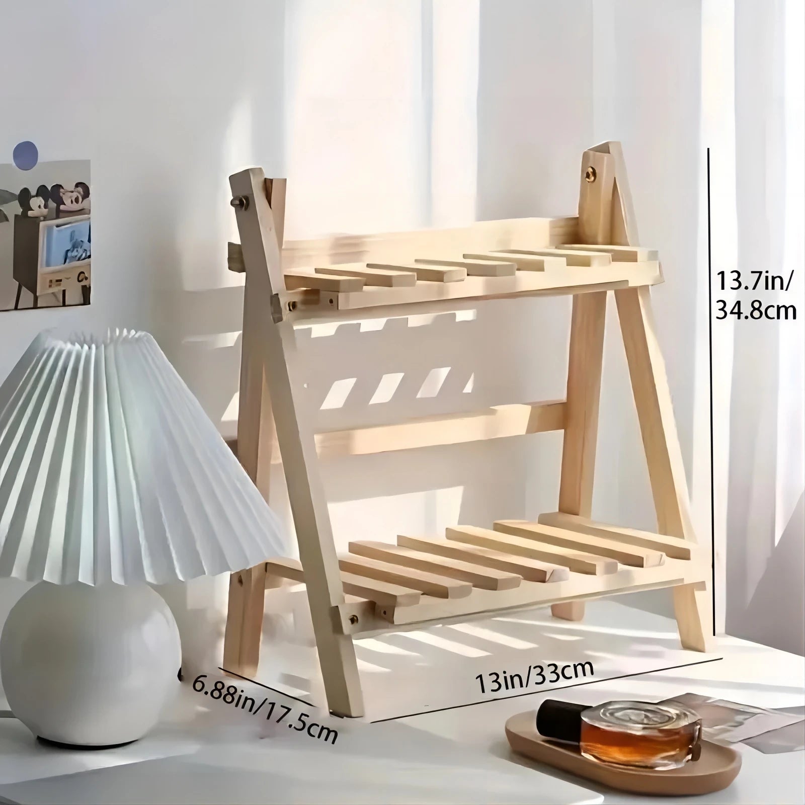Petite bibliothèque en bois