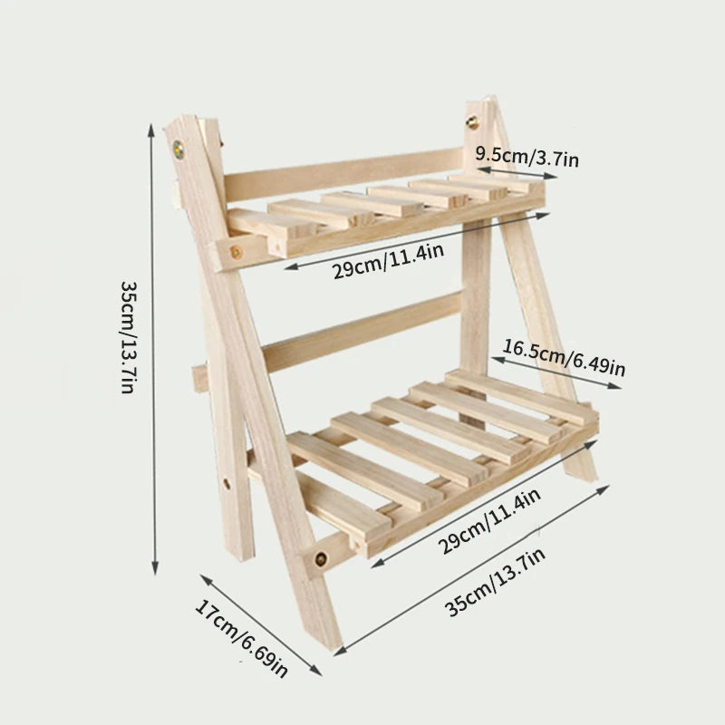 Petite bibliothèque en bois