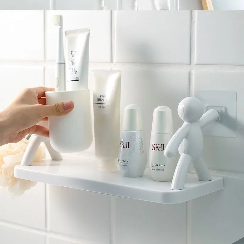 Étagère salle de bain sans percer