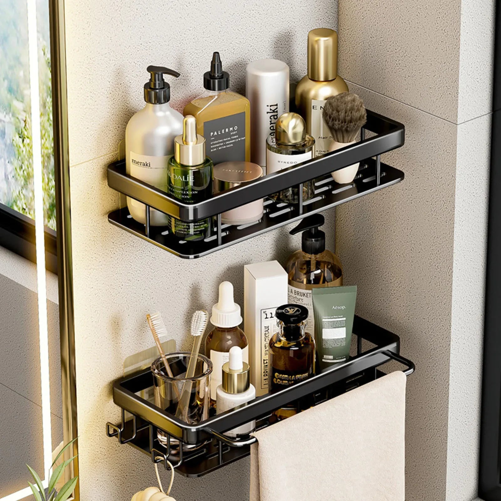 Étagère pour la douche
