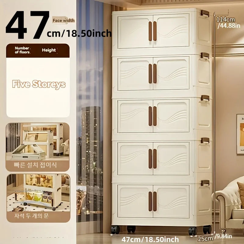 Meuble de rangement pliable