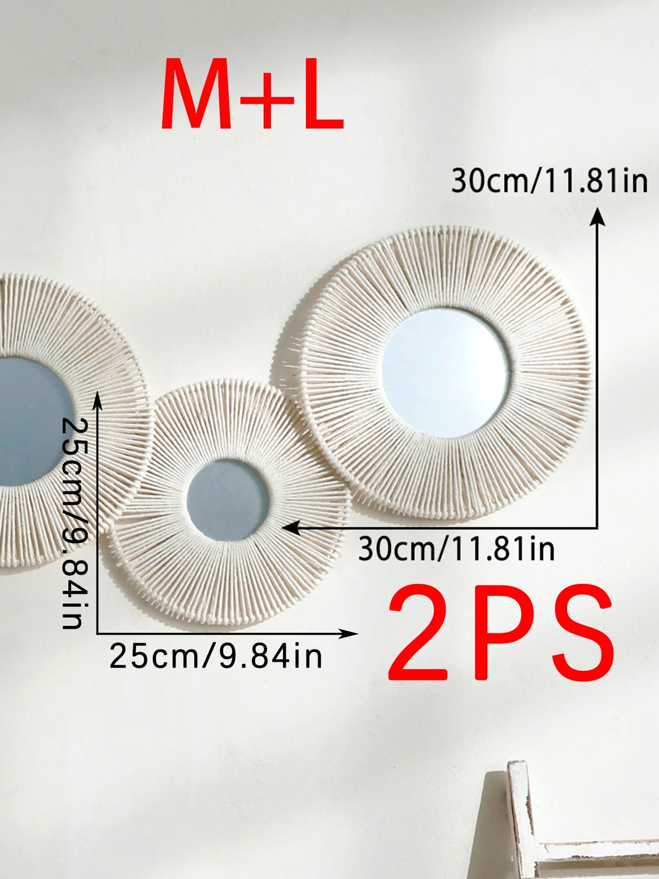 Miroir mural de décoration