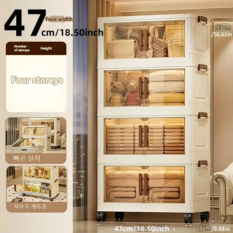 Meuble de rangement pliable