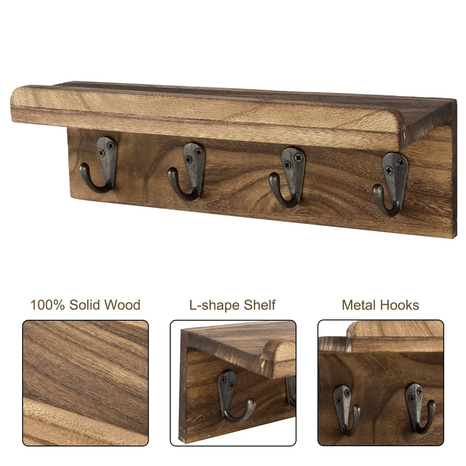 Porte-clés en bois