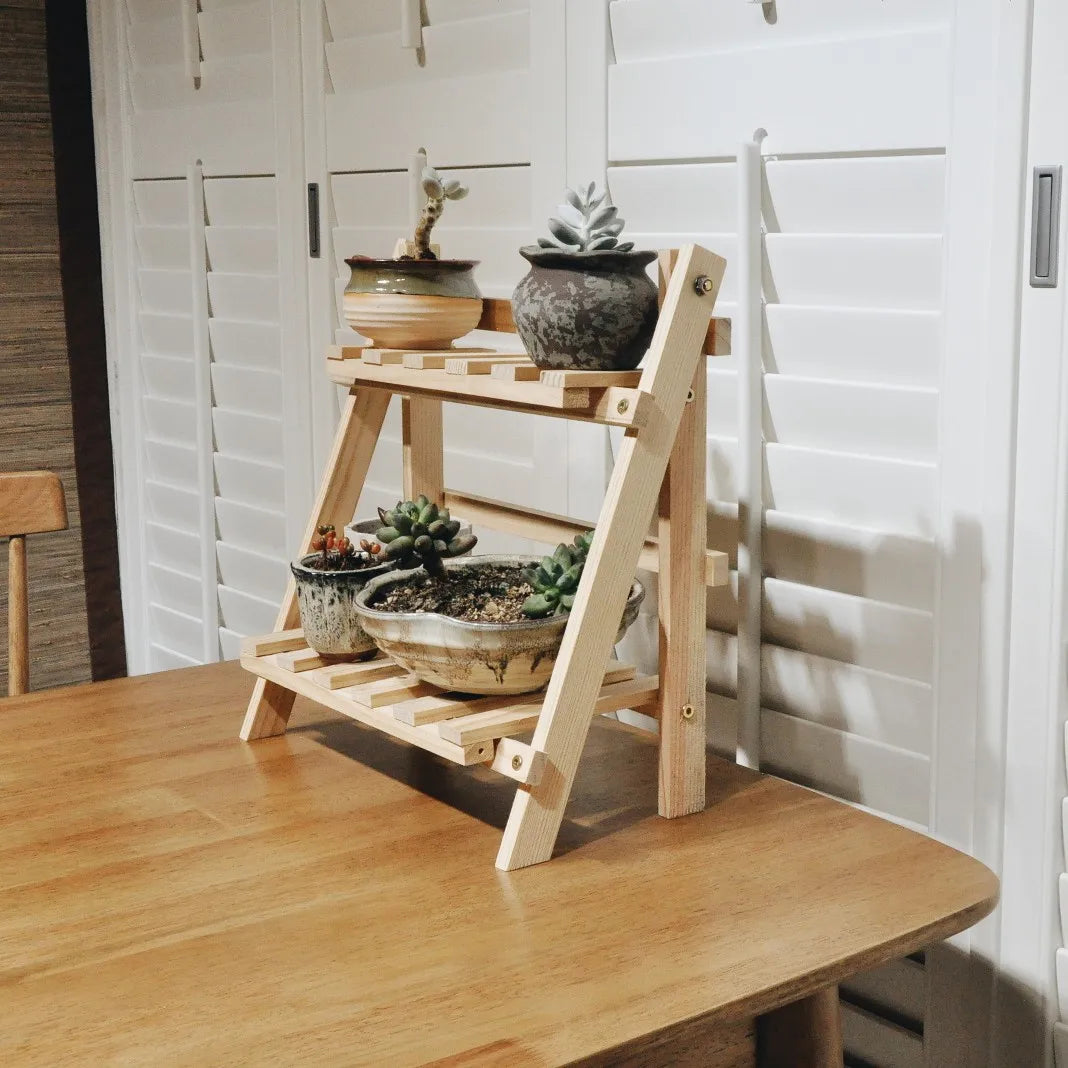 Petite bibliothèque en bois