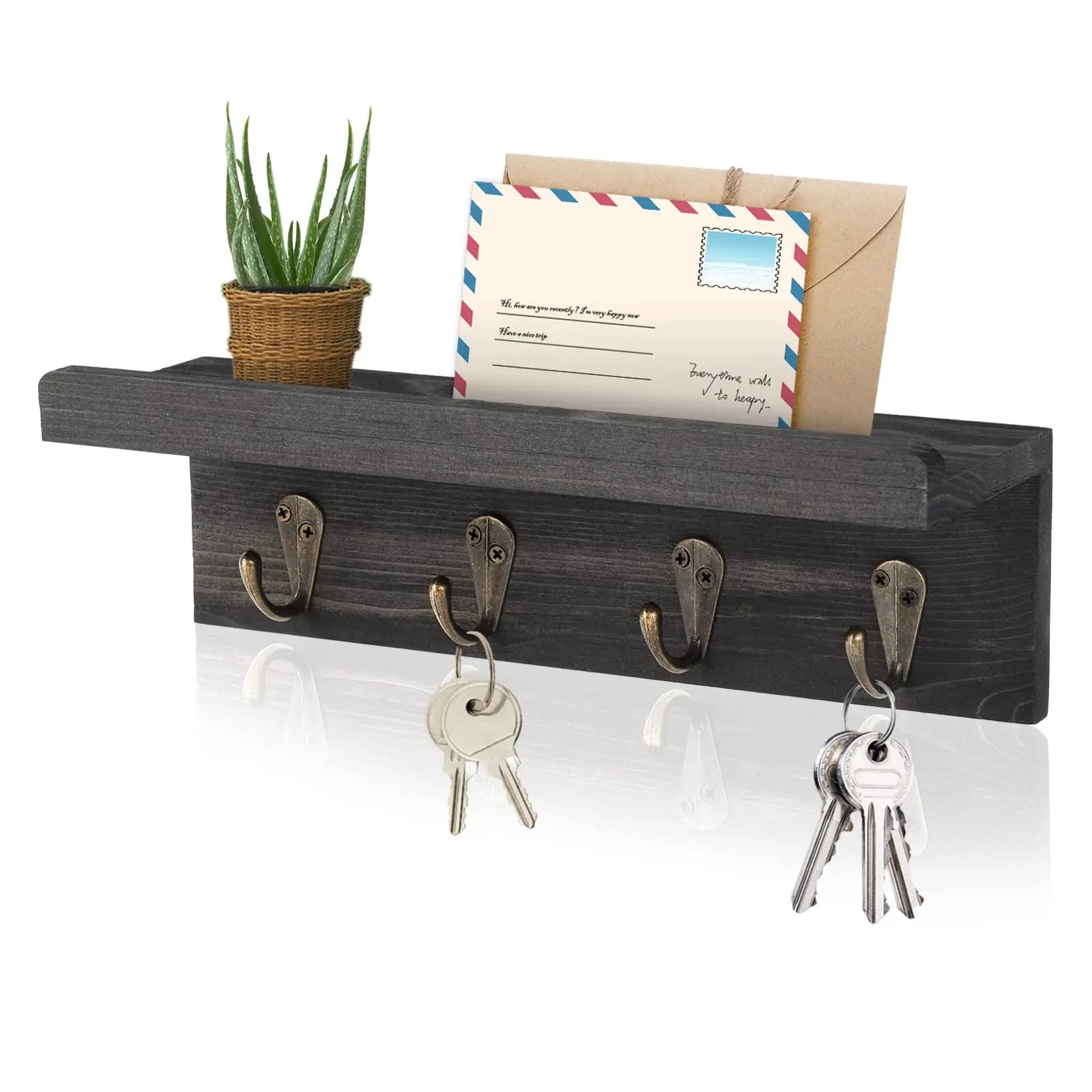 Porte-clés en bois
