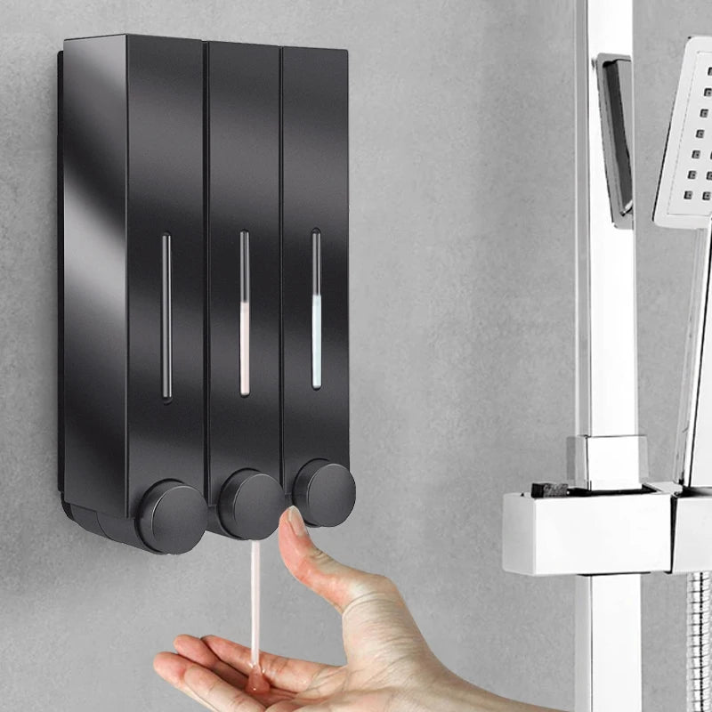 Distributeur de savon douche